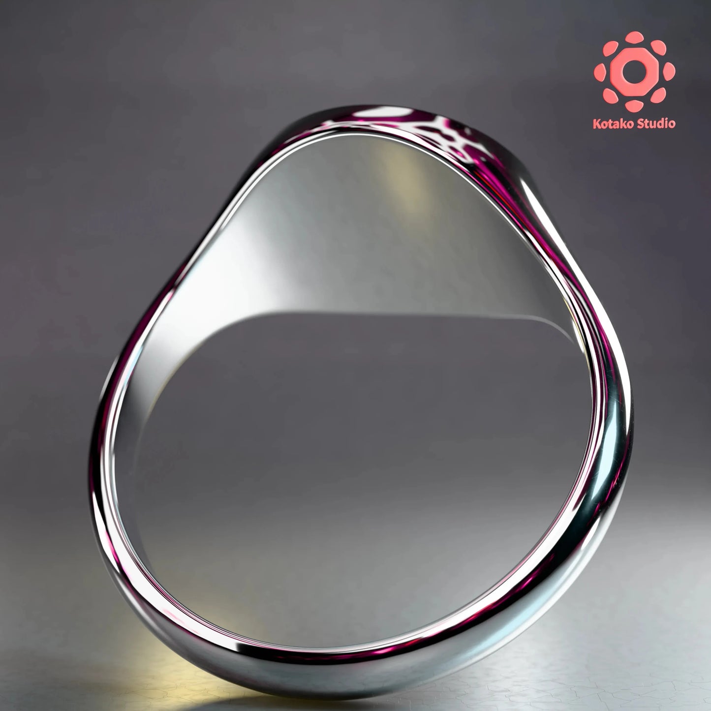 MC Sterling Silver Ring | Mori Calliope Inspired Jewelry
