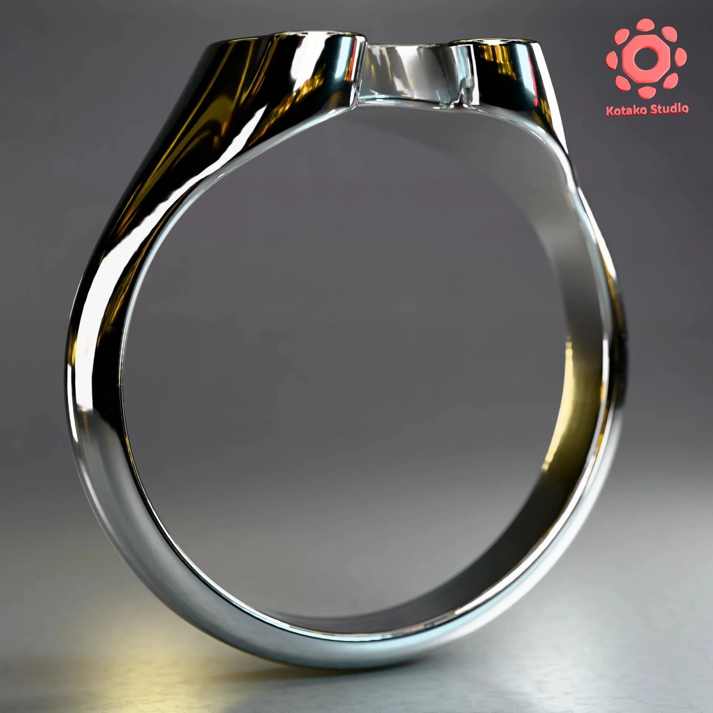 Power Moon Sterling Silver Ring | Mario Odyssey Inspired Jewelry