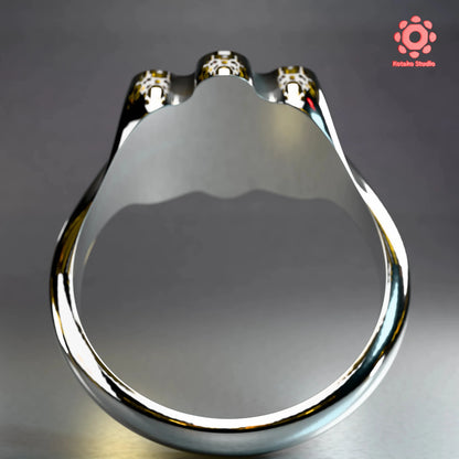 Shine Sprite Sterling Silver Ring | Mario Sunshine Inspired Jewelry