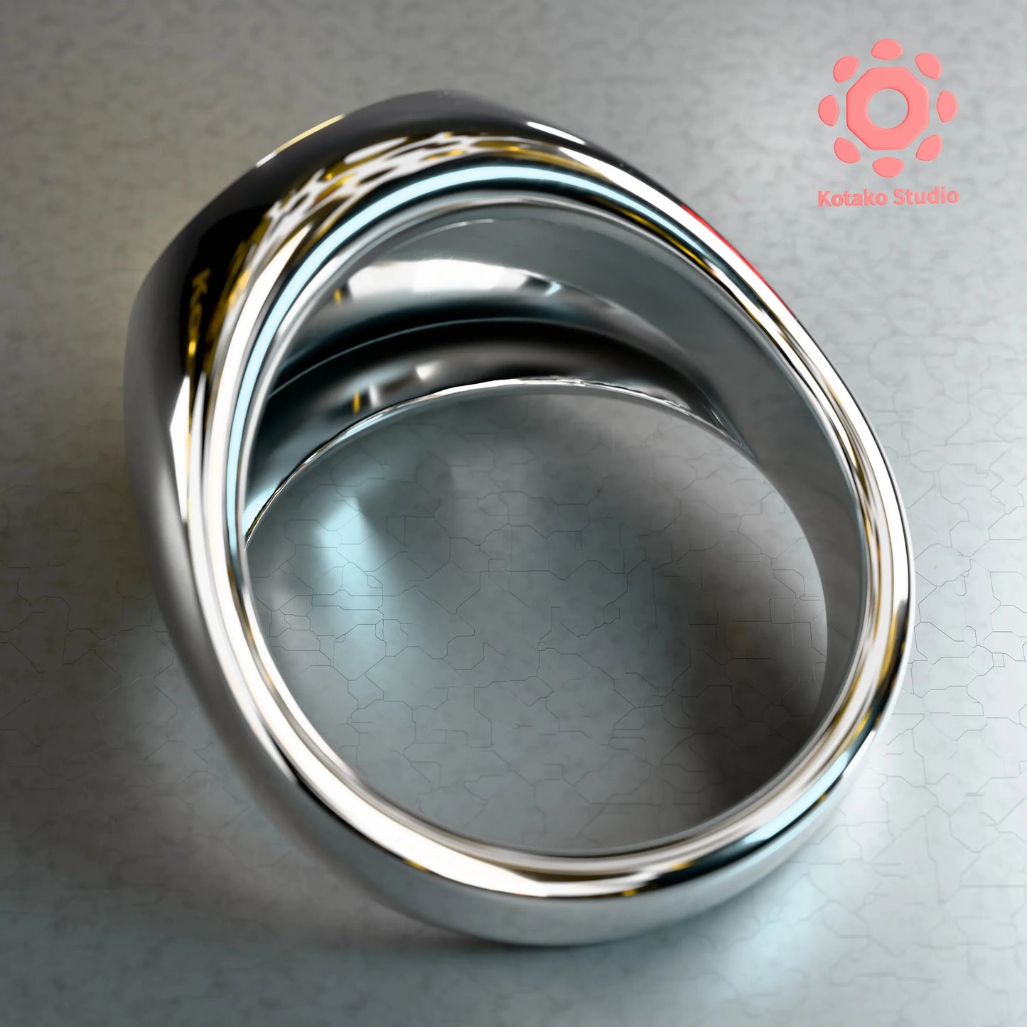 Tojo Clan Emblem Sterling Silver Ring | Ryu Ga Gotoku (Yakuza) Inspired Jewelry
