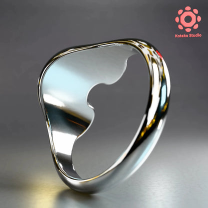 Power Moon Sterling Silver Ring | Mario Odyssey Inspired Jewelry