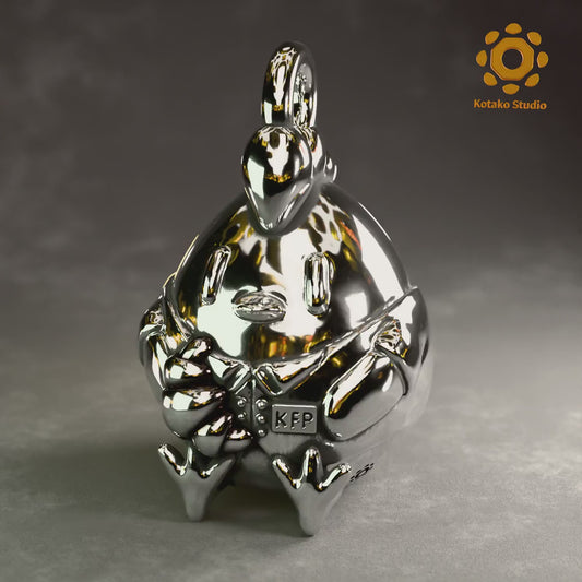 KFP Quaso Chimkin Sterling Silver Pendant | Takanashi Kiara Inspired Jewelry